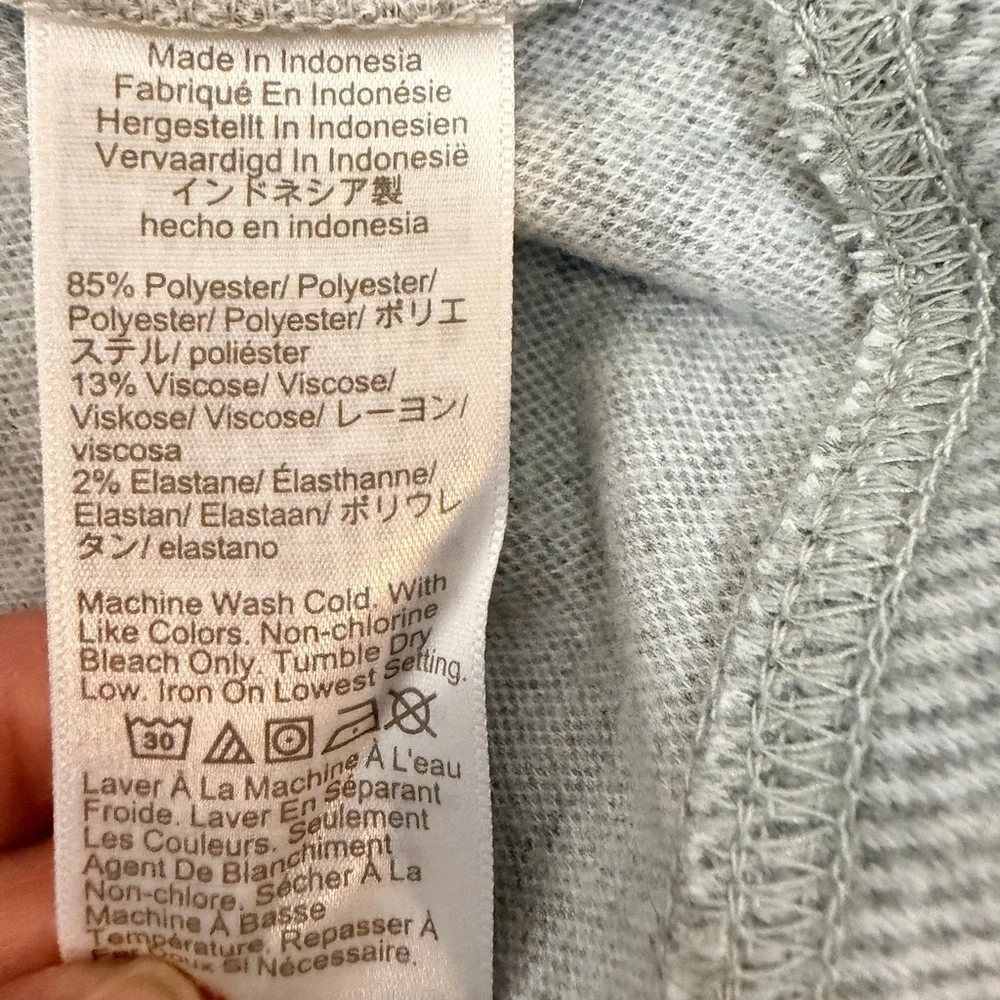 J. Crew men’s super soft jogger set pants & hoodie XL Heather gray